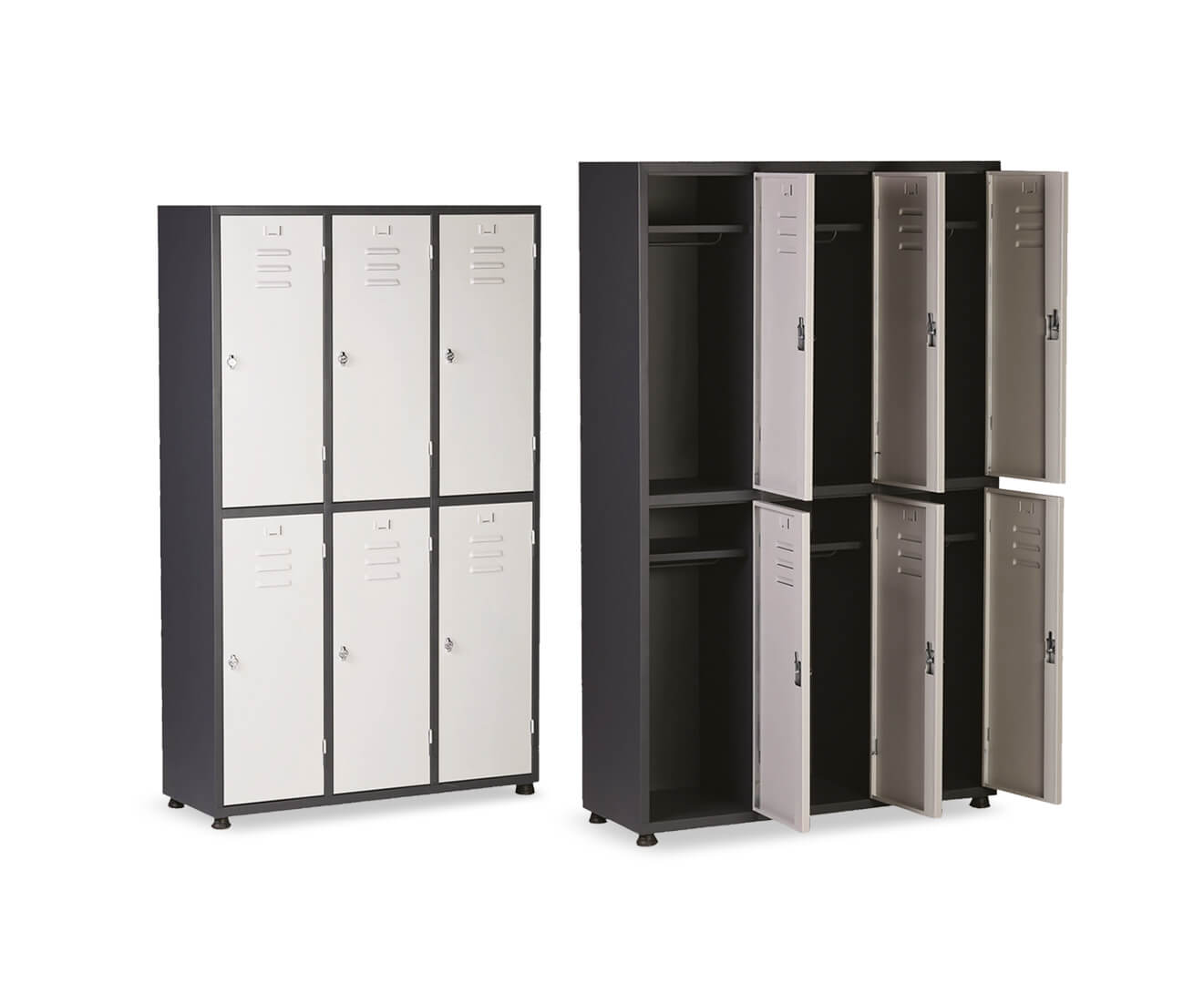 Altılı - Personel Soyunma Dolabı